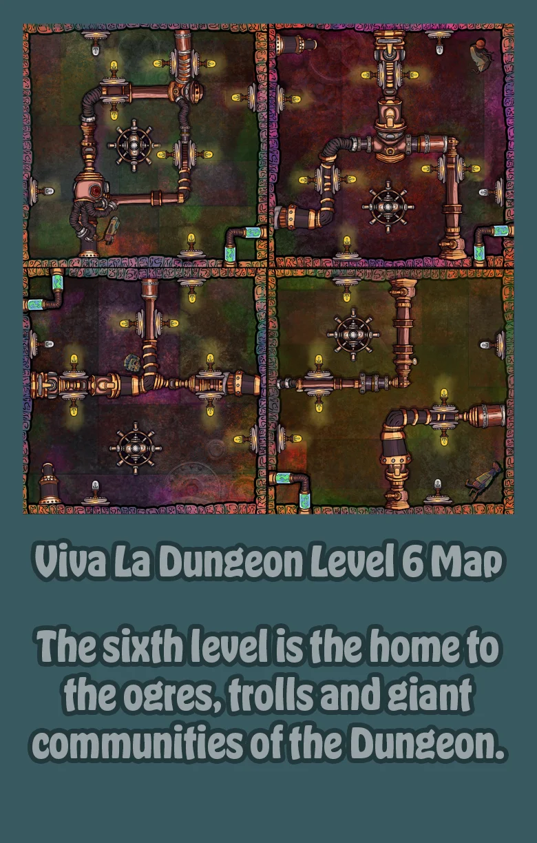Level 6: The Steam Caverns
